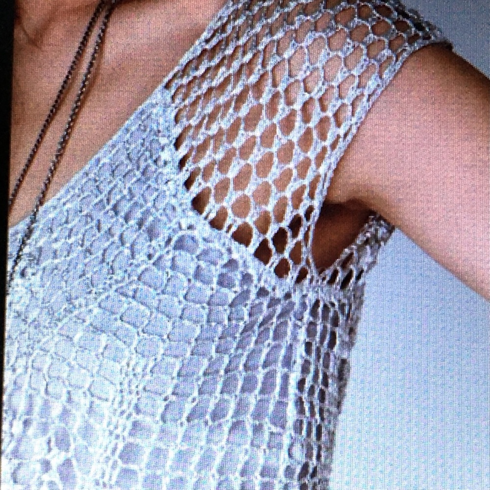 FP Spun Crochet Dress with Cotton Underlay - Picture 2 of 7